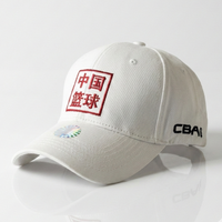 13) CBA Logo Cap (White)