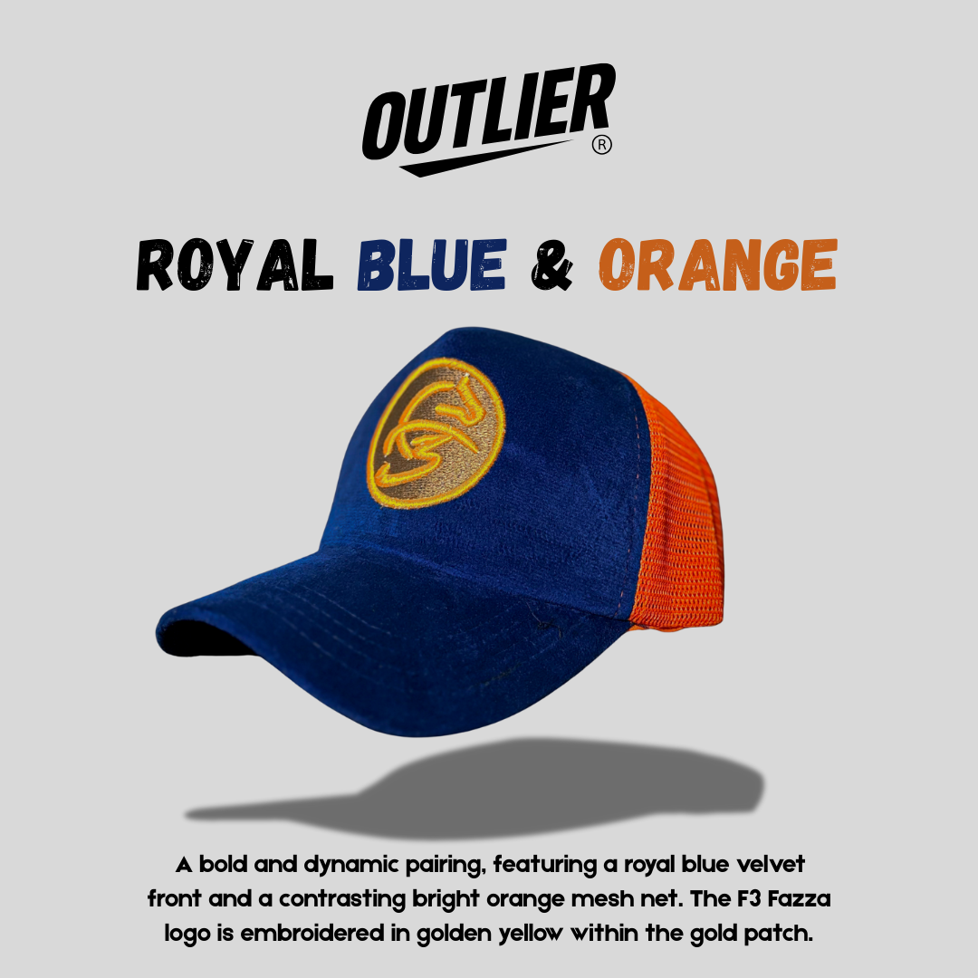 Royal Blue & Orange