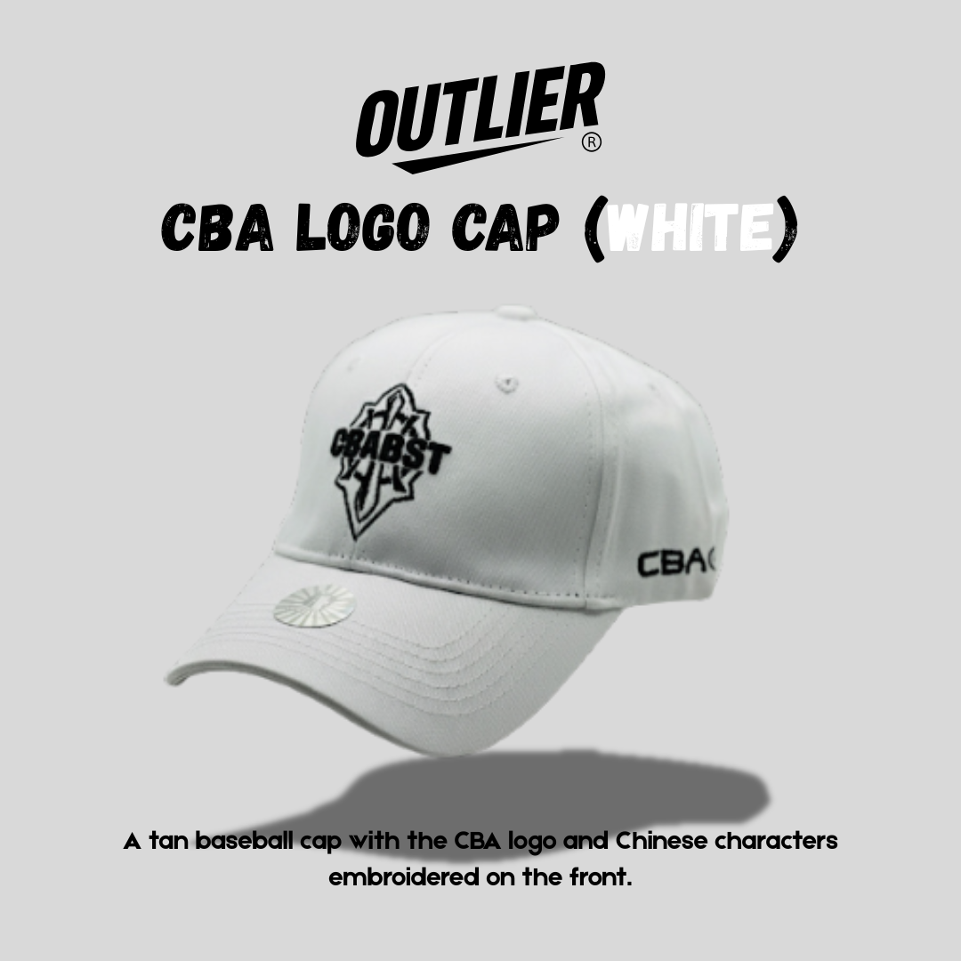 26) CBA Logo cap (White)